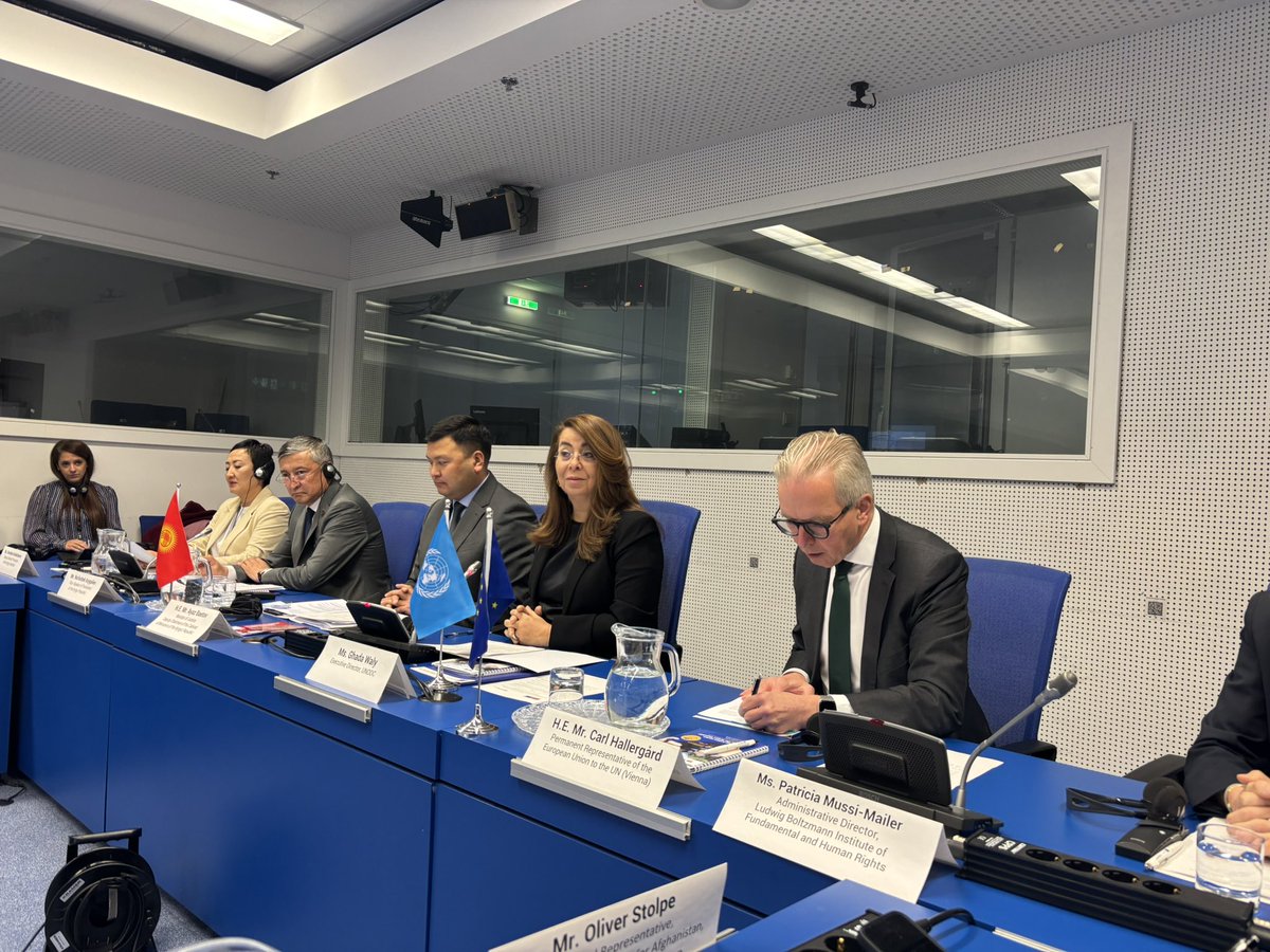 George Abadjian (@georgeabadjian) on Twitter photo Excellent high-level side event organized by #Kyrgyzstan <a href="/MFA_Kyrgyzstan/">MFA Kyrgyzstan 🇰🇬</a> at <a href="/CCPCJ/">CCPCJ</a> in Vienna with participation of ED <a href="/UNODC/">UN Office on Drugs & Crime</a> <a href="/GhadaFathiWaly/">Ghada Fathi Waly</a> and <a href="/AyazBaetov/">Ayaz Baetov</a> Minister of Justice on #Just4all supported by <a href="/EUinKyrgyzstan/">EU in Kyrgyzstan</a> <a href="/UNODC_Brussels/">UNODC in Brussels</a> <a href="/oliverstolpe/">oliver stolpe</a> <a href="/UNODC_ROCA/">UNODC in Central Asia</a> Excellent high-level side event organized by #Kyrgyzstan <a href="/MFA_Kyrgyzstan/">MFA Kyrgyzstan 🇰🇬</a> at <a href="/CCPCJ/">CCPCJ</a> in Vienna with participation of ED <a href="/UNODC/">UN Office on Drugs & Crime</a> <a href="/GhadaFathiWaly/">Ghada Fathi Waly</a> and <a href="/AyazBaetov/">Ayaz Baetov</a> Minister of Justice on #Just4all supported by <a href="/EUinKyrgyzstan/">EU in Kyrgyzstan</a> <a href="/UNODC_Brussels/">UNODC in Brussels</a> <a href="/oliverstolpe/">oliver stolpe</a> <a href="/UNODC_ROCA/">UNODC in Central Asia</a>