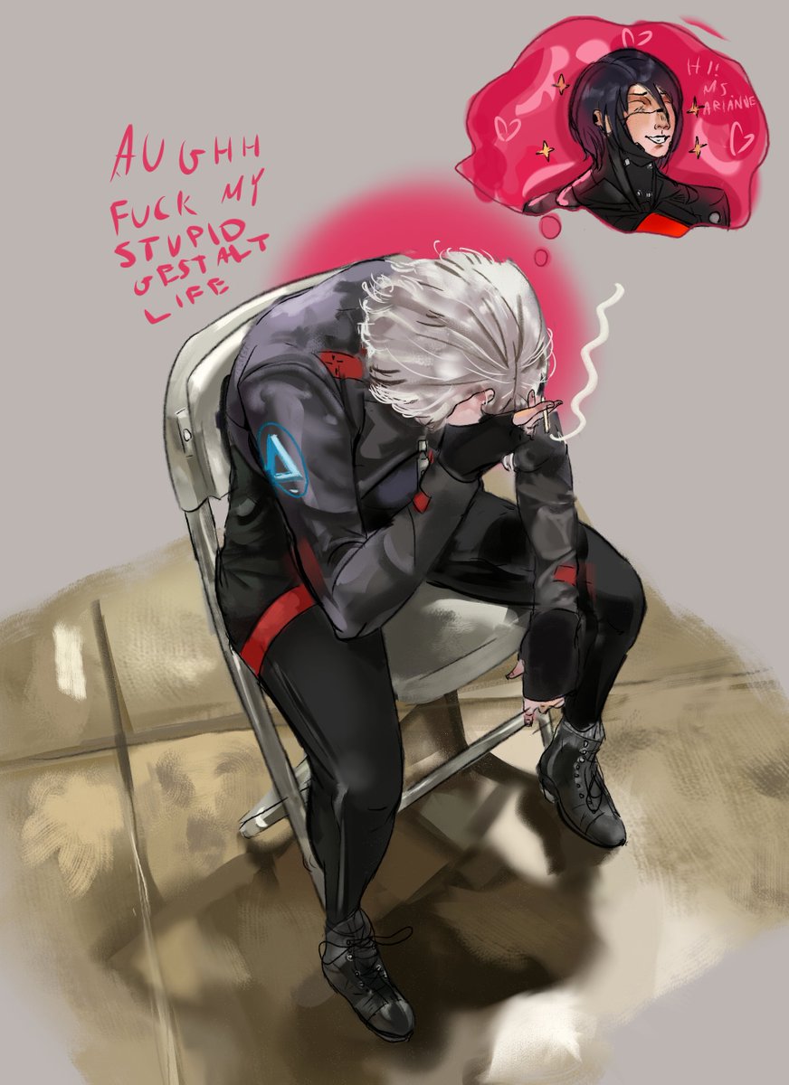 this picture is so good i love cosplayers so much i had to  draw it !!!!!
#signalis