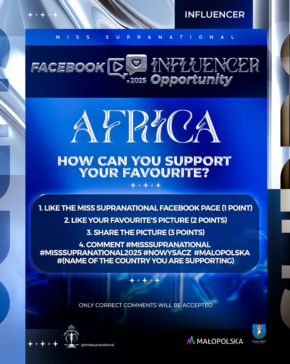 It’s time 🤍 please show support by heading over to Facebook, and sharing, liking and commenting on my picture🇿🇦🇿🇦

-Miss Supranational South Africa 

facebook.com/share/1AjusCBj…

#SouthAfrica #misssupranational #MissSupranationalSouthAfrica
