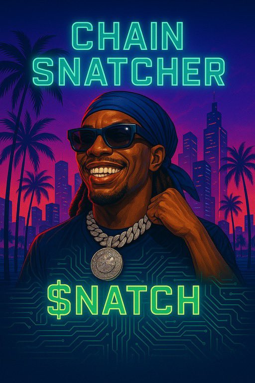 They call me The Chain Snatcher for a reason…
Now I’m snatching momentum in Web3.
My official coin just dropped — $CHAIN
Catch the wave live:
pump.fun/coin/2VrBSho9F…
Only the real ones gonna eat with me.

#TheChainSnatcher #Crypto #PumpFun #Web3