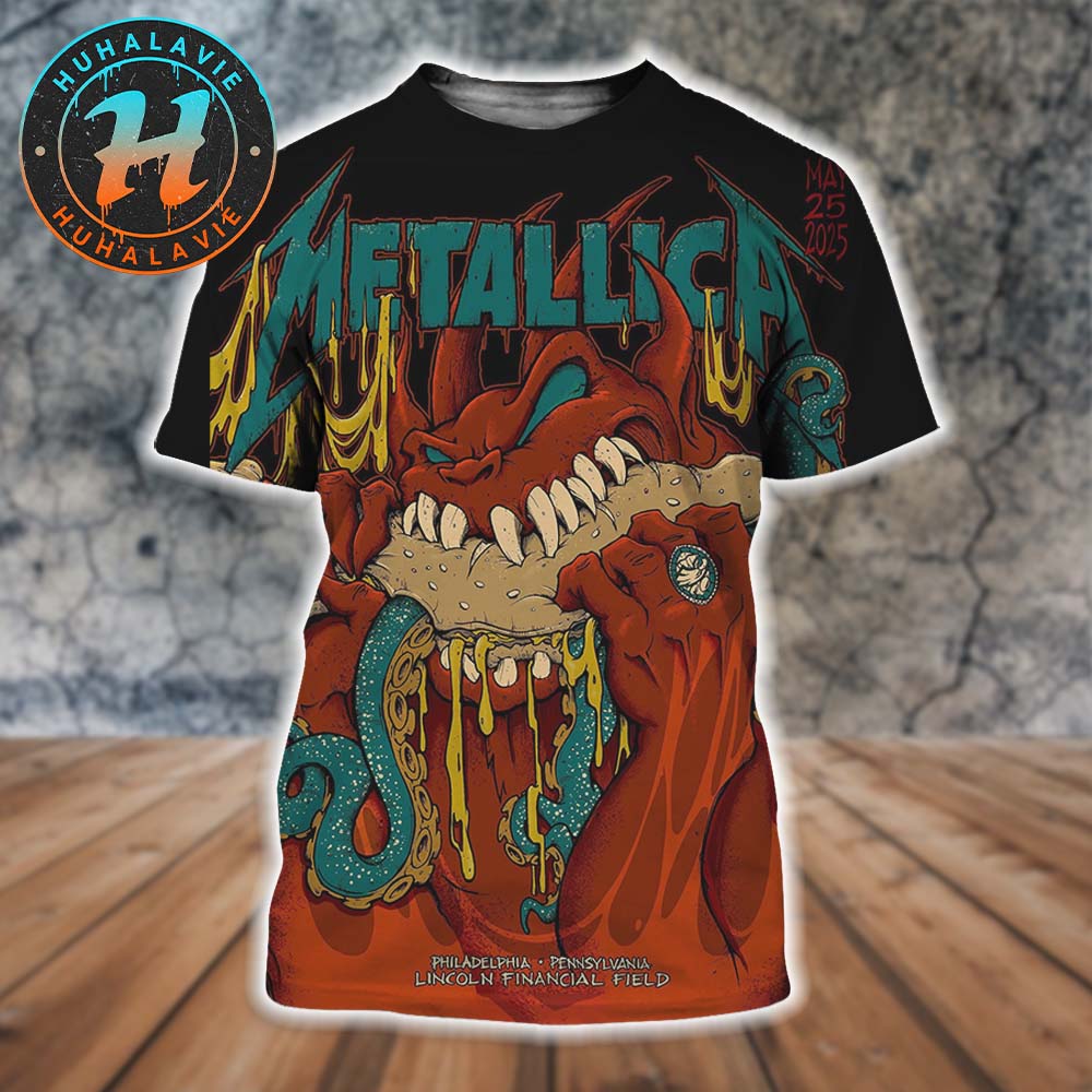 Huhalavie's tweet photo. Metallica Philadelphia Pennsylvania M72 Philly Night 2 Poster At Lincoln Financial Field On May 25 2025 Created By Squindo All Over Print Shirt
#Metallica #M72Philly #MetOnTour #MetallicaPhiladelphia #M72Philadelphia #M72
>>> Check here: https://t.co/KKrD3ic8Y2 https://t.co/dyZEw64ARC