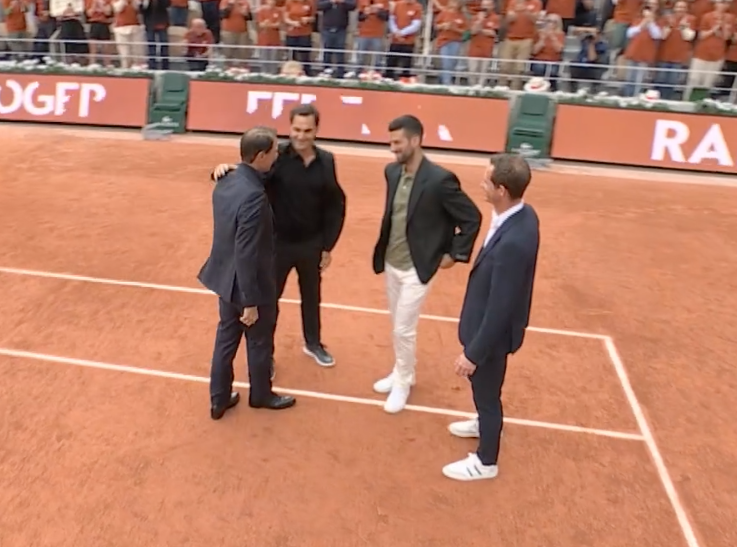 WeAreTennis's tweet photo. The greatest thing that ever happened to tennis.

THE BIG FOUR. 👑👑👑👑 https://t.co/xZaufVPMel