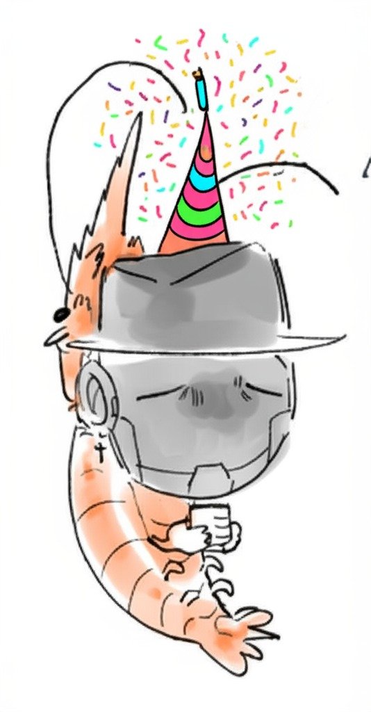 A1su_illust's tweet photo. HBD TO ME... // Go Back To Work..... https://t.co/XQGPb2Wb2z