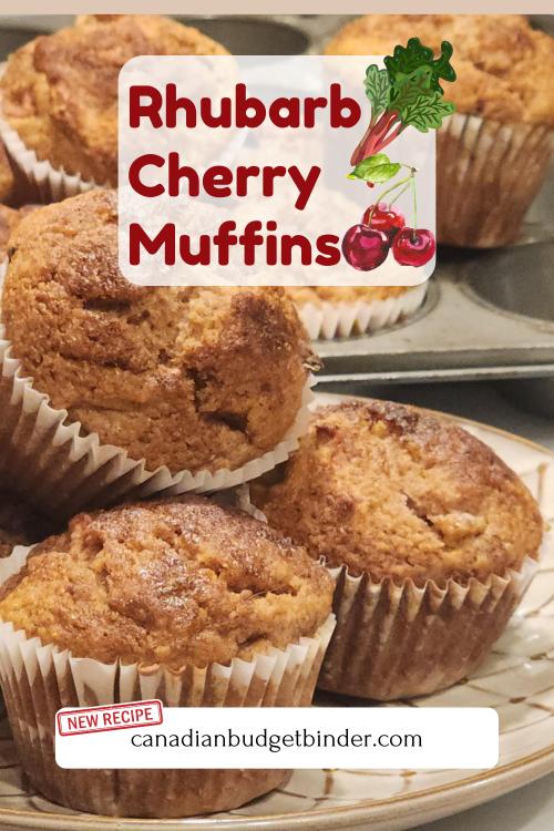 Rhubarb Cherry Walnut Muffins canadianbudgetbinder.com/2025/05/25/rhu… via <a href="/canadianbudgetb/">CanadianBudgetBinder</a>