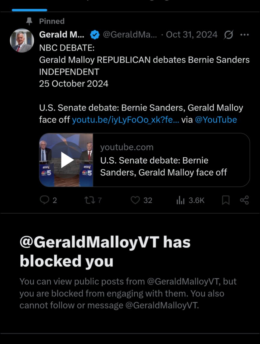<a href="/GeraldMalloyVT/">Gerald Malloy</a> Beta Cuck can't handle the Truth.