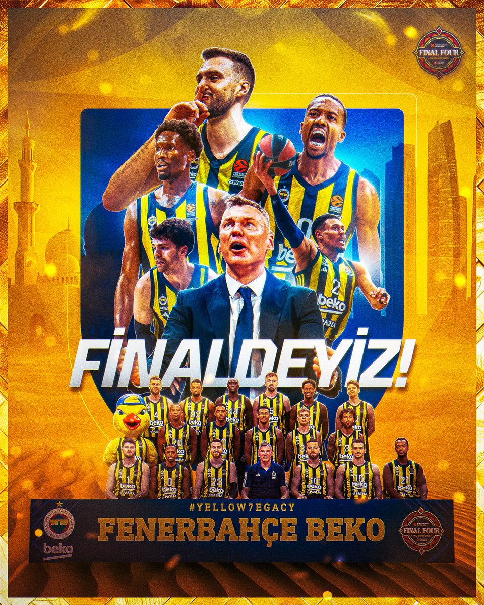 Mustafa Destici (@mustafa_destici) on Twitter photo Bu akşam saat 20.00’de oynanacak Final Four final maçında temsilcimiz <a href="/FBBasketbol/">Fenerbahçe Beko</a> Fenerbahçe’ye başarılar diliyorum.
İnanıyorum ki kupa 🏆 🇹🇷Türkiye’nin, kupa bizim olacak.
Haydi <a href="/Fenerbahce/">Fenerbahçe SK</a> haydi gençler. Bu akşam saat 20.00’de oynanacak Final Four final maçında temsilcimiz <a href="/FBBasketbol/">Fenerbahçe Beko</a> Fenerbahçe’ye başarılar diliyorum.
İnanıyorum ki kupa 🏆 🇹🇷Türkiye’nin, kupa bizim olacak.
Haydi <a href="/Fenerbahce/">Fenerbahçe SK</a> haydi gençler.