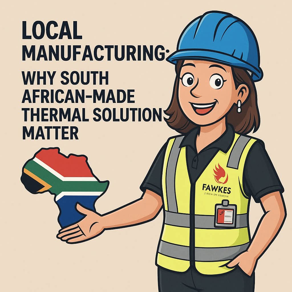 SKalify's tweet image. #LocalManufacturing #ThermalSolutions #IndustrialSupply #SouthAfrica #Procurement #FawkesThermal #ExpansionJoints #ThermalInsulation #BuyLocal #EngineeringZA