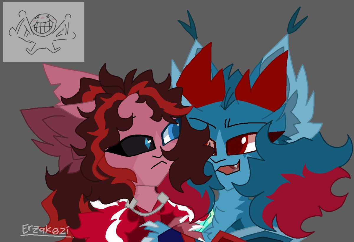 LOBVELVET4EVER's tweet photo. [🦞🍰]

Erza art posting yey
I mainly draw cats here ( my main artstyle ) 

#cookierun #redvelvetcookie #lobstercookie #art #fanart #rarepair #lobvelvet #redlobster #catfication https://t.co/YdoYPsglVh
