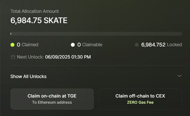 sujitkr99's tweet photo. Been farming or minting? You might have $SKATE waiting 🧬

Find out here: https://t.co/8N9292zYqV

Claim or stake — your choice but don't fade 🤑

$SKATE #SKATE #Crypto #Web3
#airdrop #NFTstaking https://t.co/4XsAiK8L08