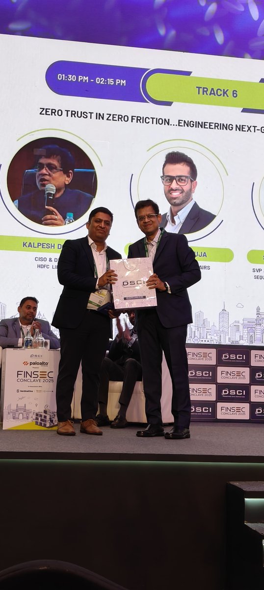 sequretek_sqtk's tweet photo. A powerful close to 2 inspiring days at #FINSEC2025 ๐
From insightful panel discussions to meaningful booth conversations, weโre proud to have showcased cybersecurity innovation at its best.
Letโs keep building a resilient digital future ๐๐
#Cybersecurity #Sequretek #ZeroTrust https://t.co/37bmqtLL8V