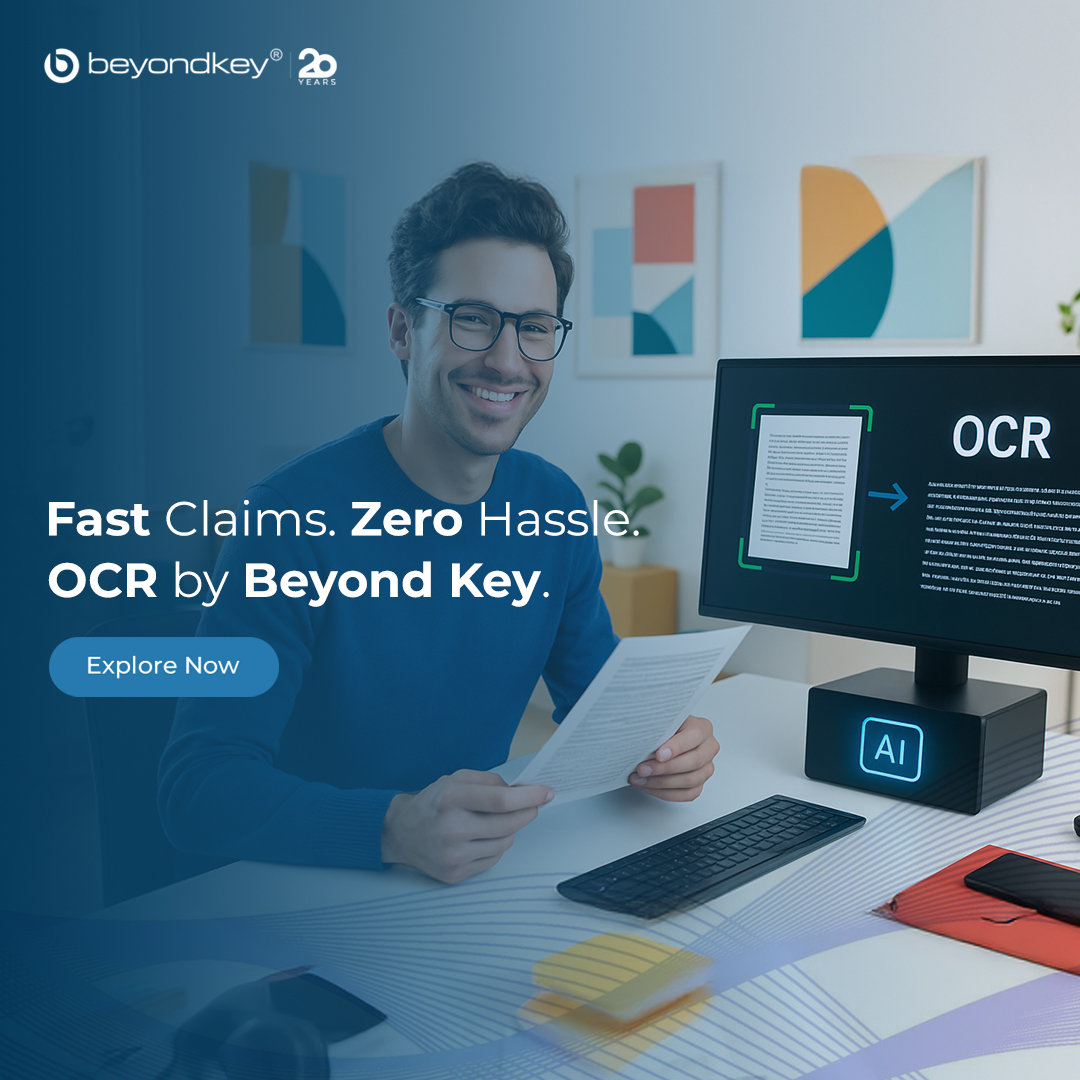 Drowning in insurance paperwork? 📝
Automate claims &amp; forms with Beyond Key’s OCR solution. Faster, smarter, cost-effective.
Try it free: beyondkey.com/ocr-insurance

#OCR #InsurTech #DigitalTransformation #BeyondKey