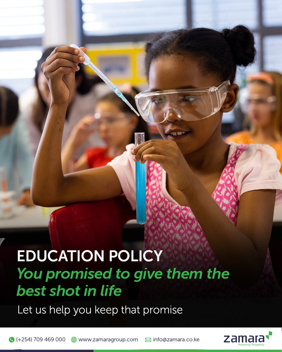 See that spark in her eyes ? That's the future. Secure your child's education no matter what life brings you. 
Plan confidently with expert guidance. Talk to a financial advisor today.

Call 0709 469 000 or email info@zamara.co.ke

 #BetterwithZamara #PoweringProsperity