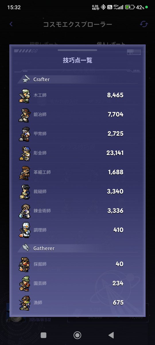 コスモツールそろそろ全部作ろうかな。
#FF14　

あとついでにいつものダイス大会（銭投げ）もするよ〜。