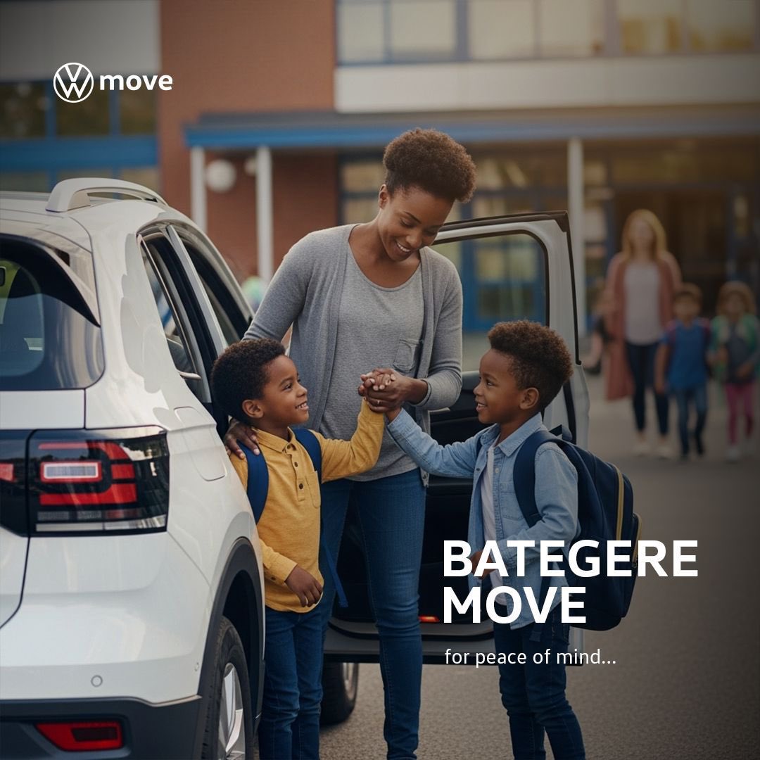 Family moments uninterrupted, from school to grocery trips to grandma’s.
BATEGERE Move for peace of mind
#TEGAmove