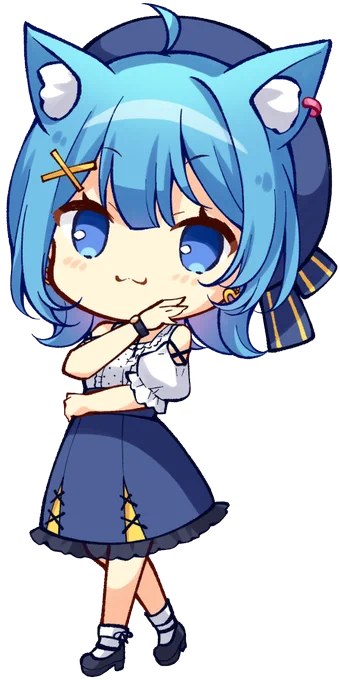 表情差分と透過 #いちかあるばむ