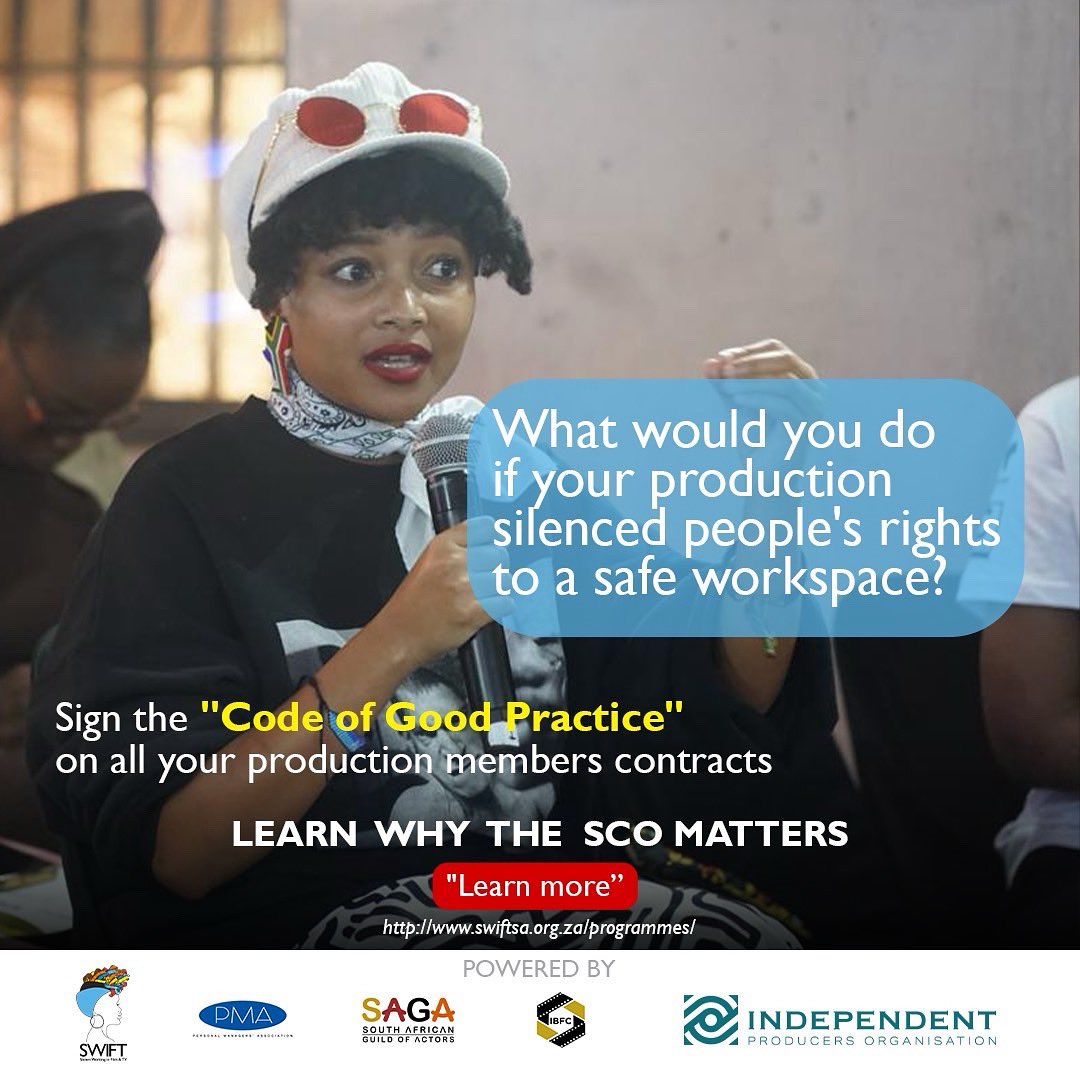 [Sexual Harassment Reports: in 2017 and 2024]  “I lost the job. He kept the his and his dignity.”

Our 2024 SCO Survey reveals an entertainment ecosystem that too often protects abusers over the most vulnerable. Learn more: swiftsa.org.za/programmes/

#SCOvoices #NoMoreSilence