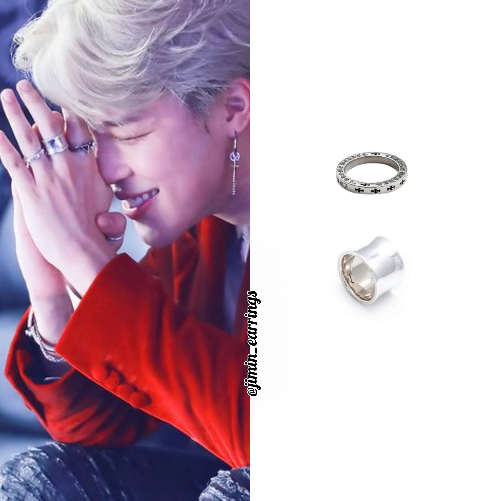 【HEYHORANG】 dict ring ★ BTS JIMIN 着用 925silver Jimin's Jewelry Archive (@Jimin_Earrings) / X