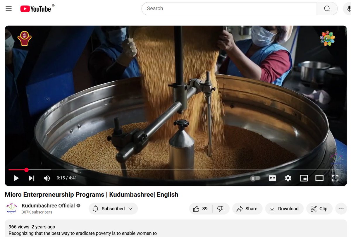 Kudumbashree Mission tweet media