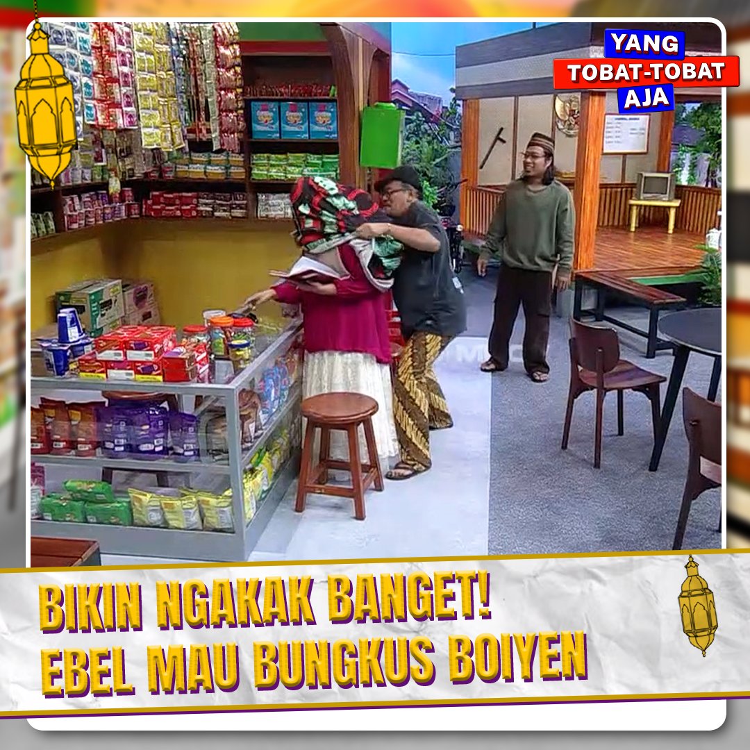 Ebel parah banget! tanpa basa-basi Boiyen mau langsung dibungkus pake sarung aja nih.
kira-kira apa ya penyebab Ebel kaya gini?
yuk tonton videonya selengkapnya!

Klik link nya di sini: bit.ly/4mXWLba

#YangTobatTobatAja #YTTA #MNCTV #PrazTeguh #EbelCobra