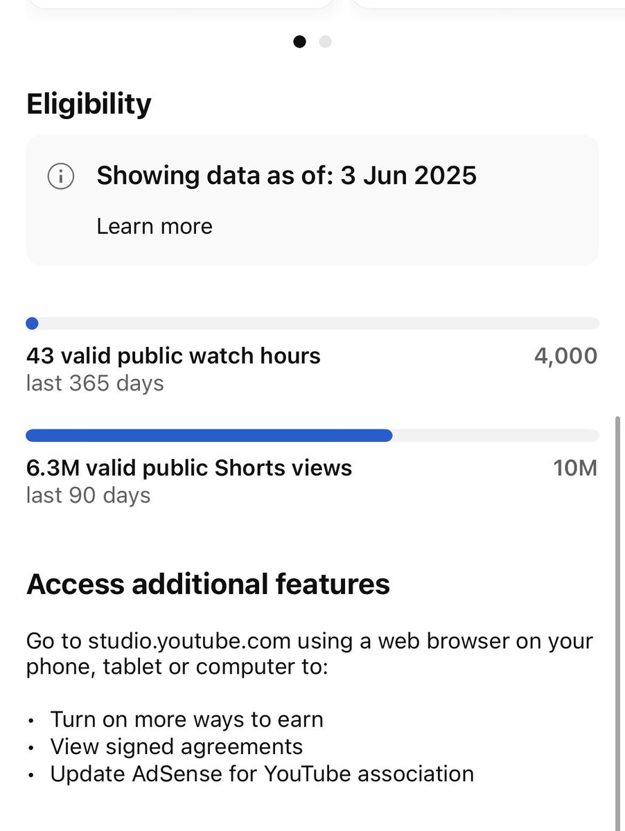 udaykumar2341's tweet photo. Hey @YouTubeCreators, I’m having issues with view counts and monetization on my channel. Views aren’t updating correctly, and revenue seems off. Anyone else facing this? Appreciate any help or guidance! 🙏🎥 #YouTubeSupport #YouTubeCreators  
My channel : 
https://t.co/b6XUuGLt9Y https://t.co/0ZTMZjYdaC