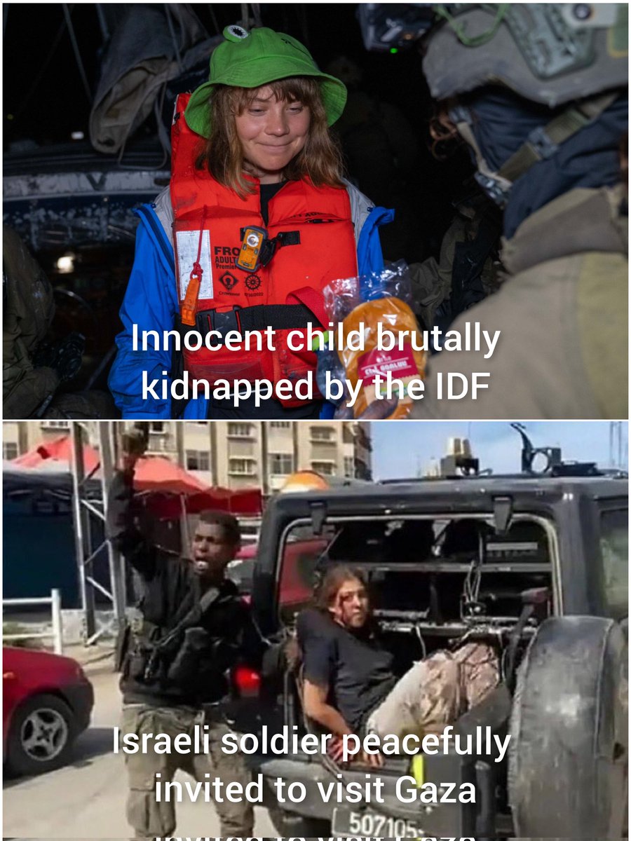 My name is Greta Thunberg and I was kidnapped