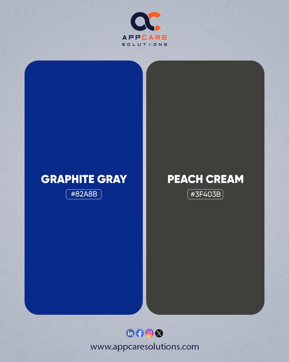 appcaresolutio's tweet photo. Tell us in the comments! 👇
#AppCareSolutions #DigitalMarketing #SocialMediaMarketing #Agency #Marketing #Branding #ColourPalette #DesignInspo #MoodboardMagic #CreativeCombos #ColourCrush #PalettePlay https://t.co/WVsGlMja3B