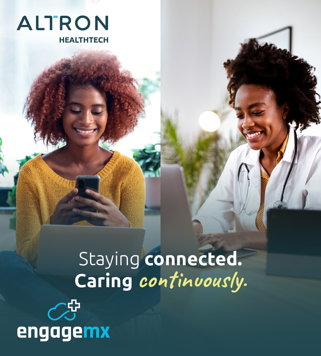 Healthcare doesn’t stop at the clinic door - and neither should care.
With #EngageMx, stay connected in real time through secure messaging, smart reminders &amp; remote monitoring.
Because better care starts with smarter connection.

Learn more: eu1.hubs.ly/H0kNFvw0
