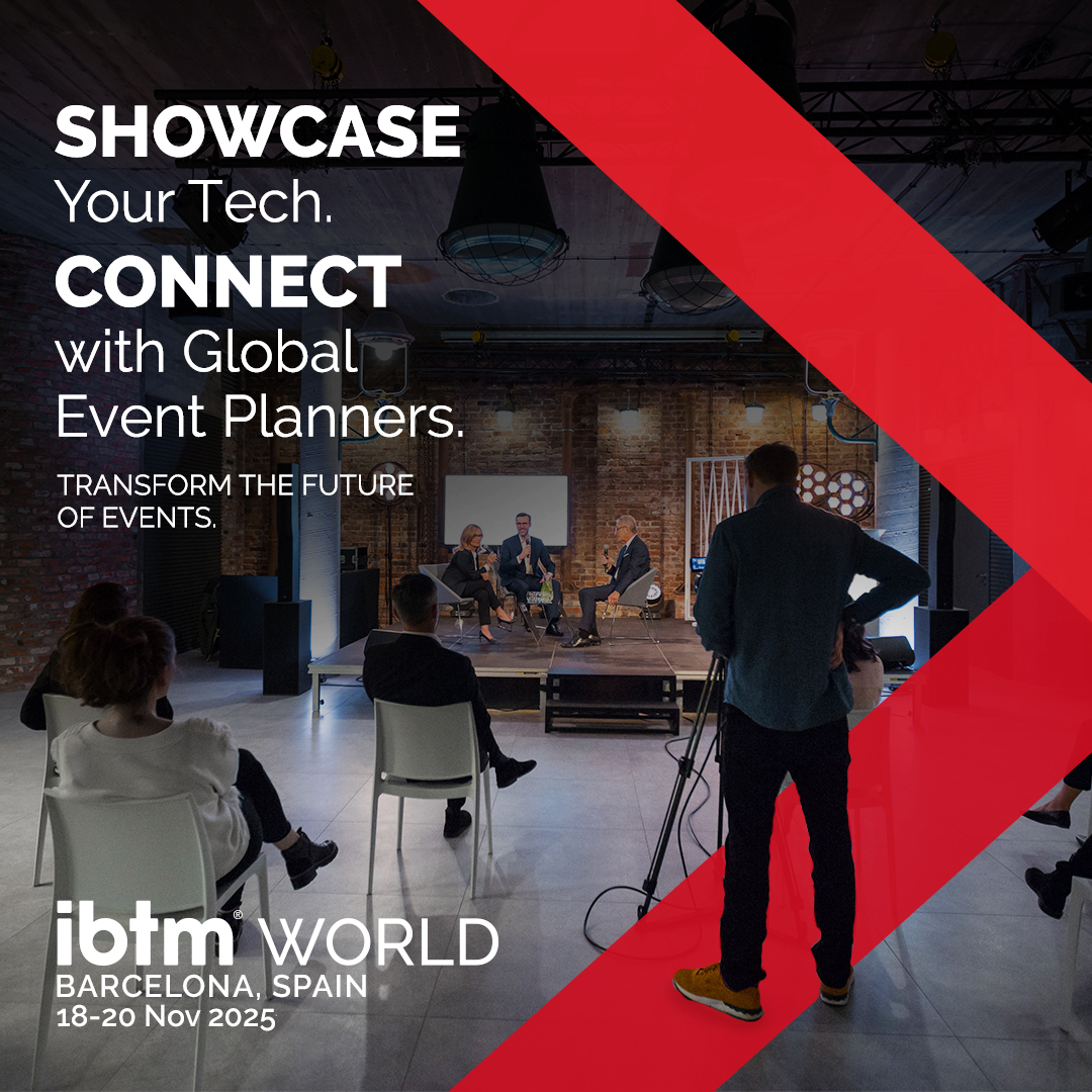 Showcase your event tech solutions to event planners with million-dollar budgets. Over 6,000 event planners are seeking innovations like yours. 

Seize your opportunity to meet the demand, close deals, and transform businesses at IBTM World! 

spkl.io/6018f7j9M