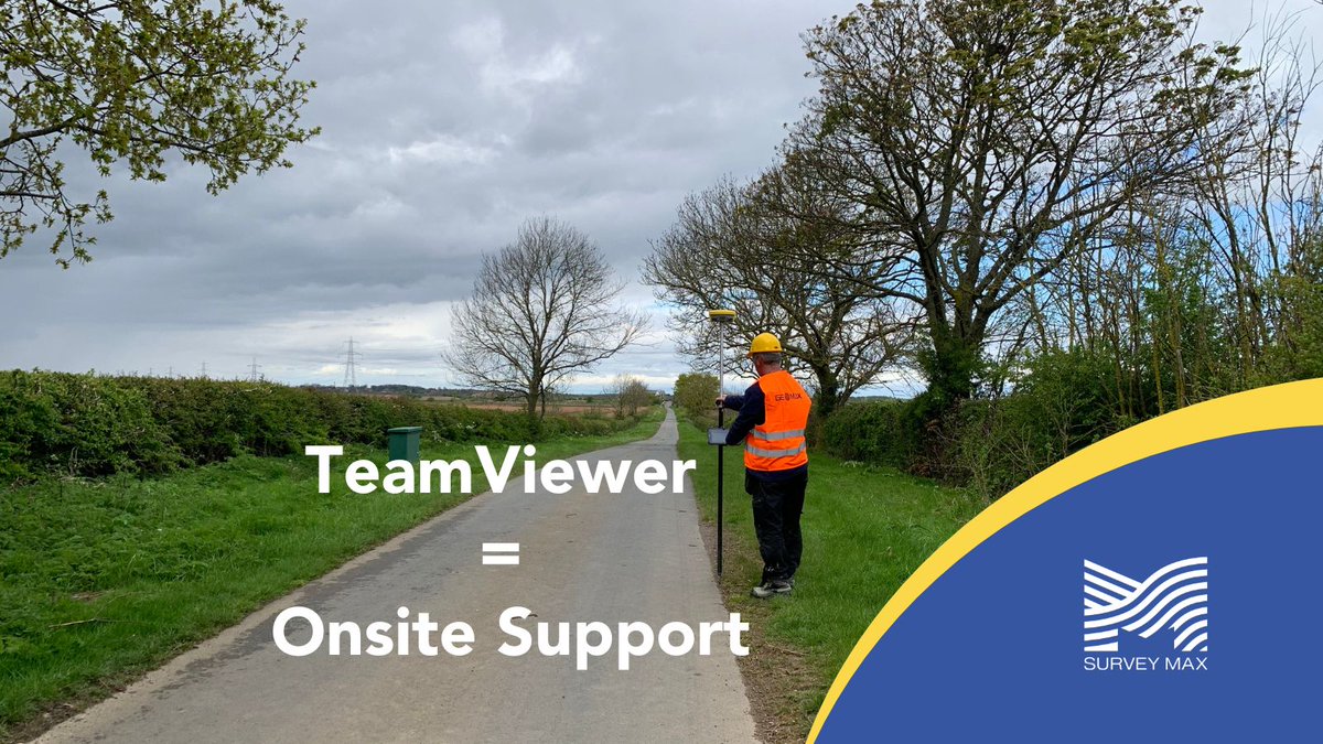 We offer technical support via Team Viewer to help you troubleshoot any problems you experience in the field
Find out more on how we can support you and your surveying business 
loom.ly/xohvCiQ
#Geospatial #CivilEngineering #RoadandRailConstruction