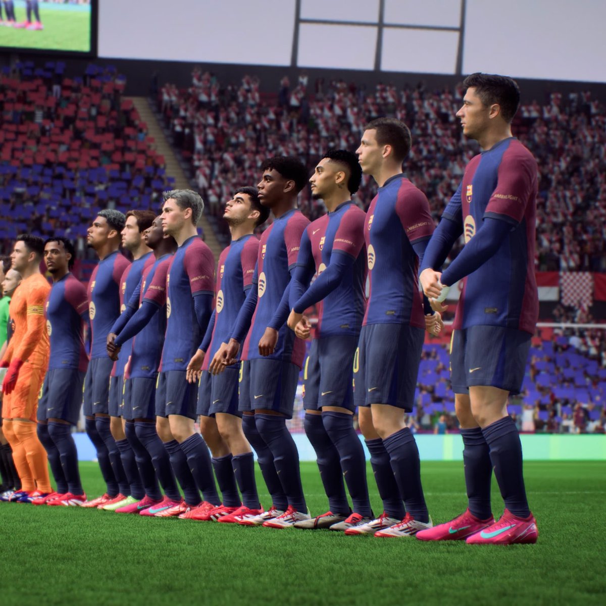 TLGFIFA's tweet photo. FC 25 | Barcelona's Early Blitz Sets Tone Against Monaco | Barcelona - Monaco | 🏆 Joan Gamper Trophy

Estadi Olímpic Lluís Companys, Spain | 12 August 2024 | 20.00 | World Class

📺 Watch the full match: https://t.co/nxDaItYKNc

#FC25 #Barcelona #BARMON #Monaco #EASPORTSFC #PS5 https://t.co/7E4vfkiFll