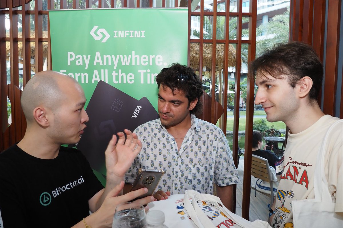 Meanwhile in Vietnam…
The Infini community showed up IRL at our sự kiện🧃✨
We’re making crypto lifestyles real in Da Nang!