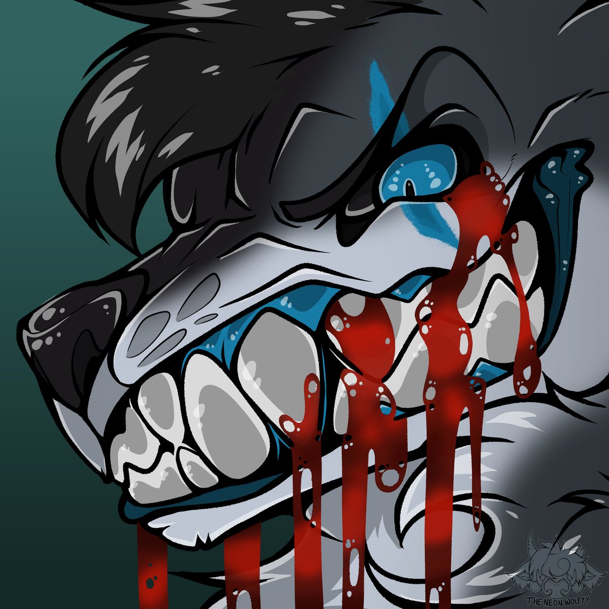 New profile pic

Free base by TheNeonWolfyy on furaffinity.
Edit and colouring by my friend Aster.