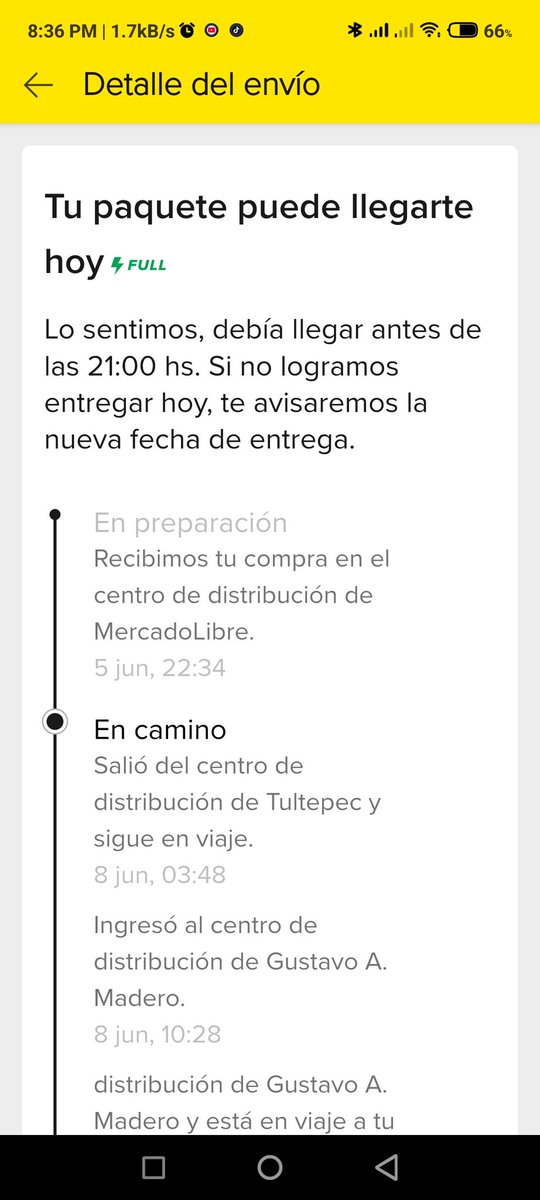 ElChamx's tweet photo. @Mercadolibre @KantarGlobal Y si mejor entregan a tiempo y dejan de presumir cosas que ni cumplen? https://t.co/QrAL7Hh39E