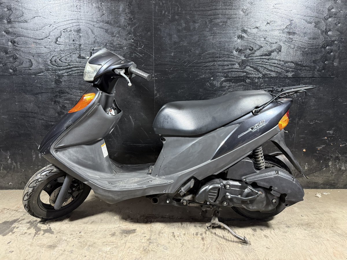 07060631S スズキ アドレスV125 グレー 人気のV125！ 4スト