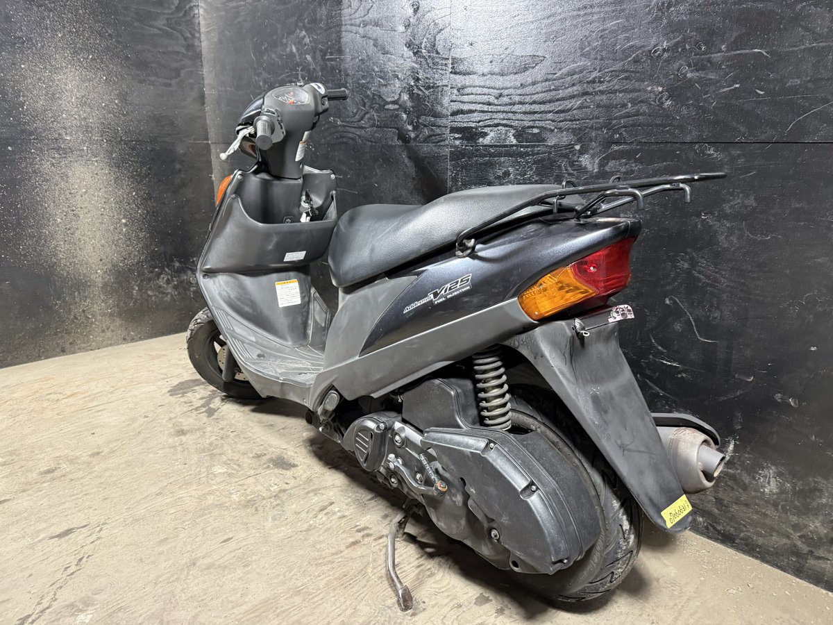 07060631S スズキ アドレスV125 グレー 人気のV125！ 4スト