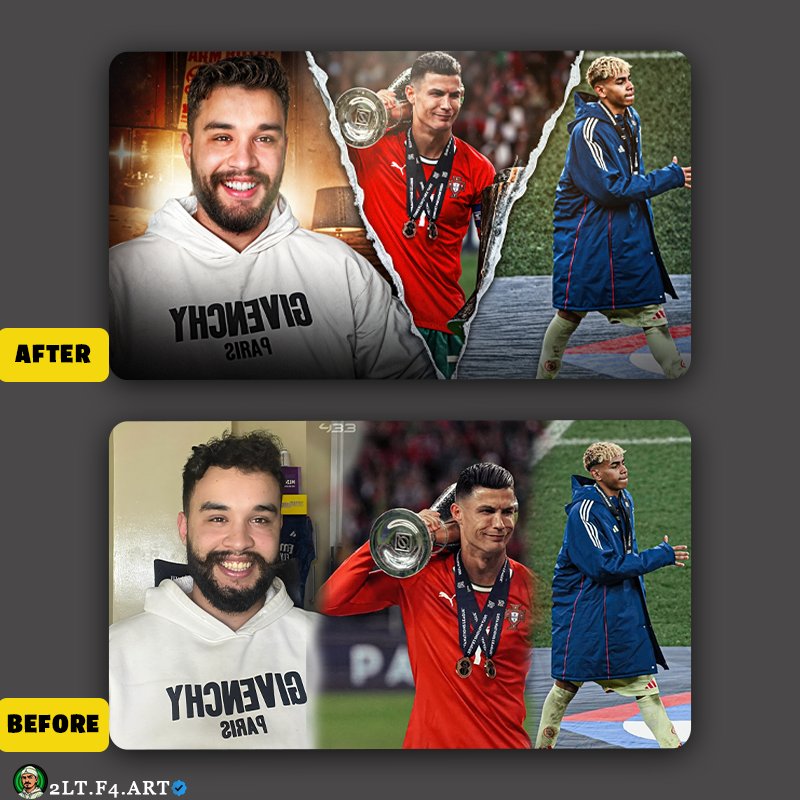 yahya_BJ1's tweet photo. Recent thumbnail i made for a client 
Before -----> after📈 https://t.co/op9sYmFJsI
