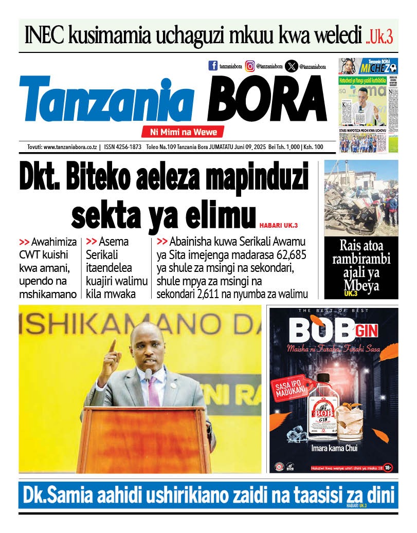 LEAH ULAYA KUFUNGASHWA VIRAGO LEO?

- Ni katika uchaguzi mkuu wa chama cha walimu nchini 'CWT' unaofanyika leo JKCC Dodoma 

- Upepo wamkalia vibaya rais huyo anayemaliza muda wake mwenye historia ya kukataa uteuzi wa ukuu wa wilaya alioteuliwa na Rais Dkt.  Samia Suluhu Hassan