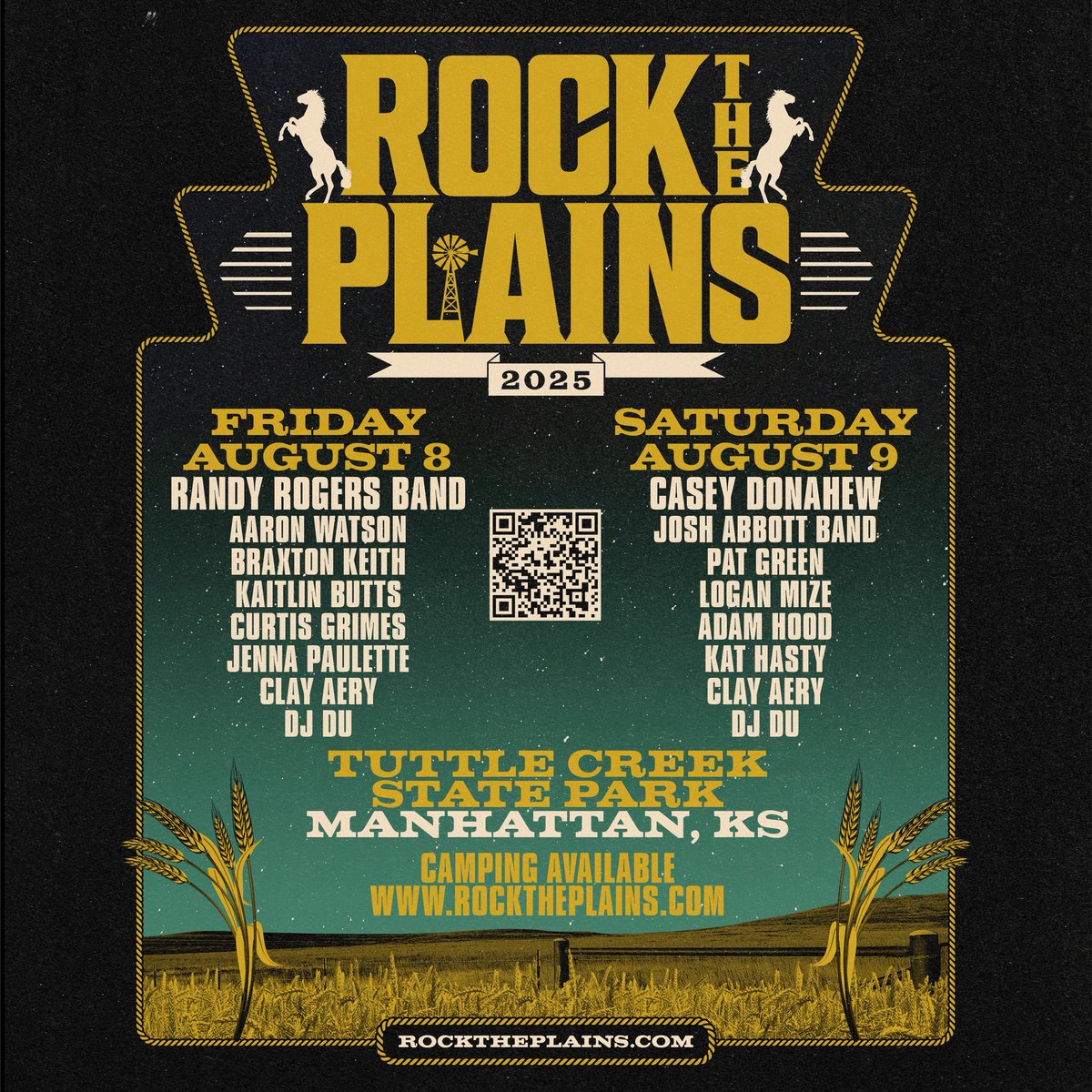 RockThePlains's tweet image. ‼️The biggest Country &amp;amp; Red Dirt Party of the summer is in Manhattan, KS! Don’t miss Braxton Keith as he takes the stage at Rock The Plains August 8-9 at Tuttle Creek State Park! 

Tickets: RockThePlains.com