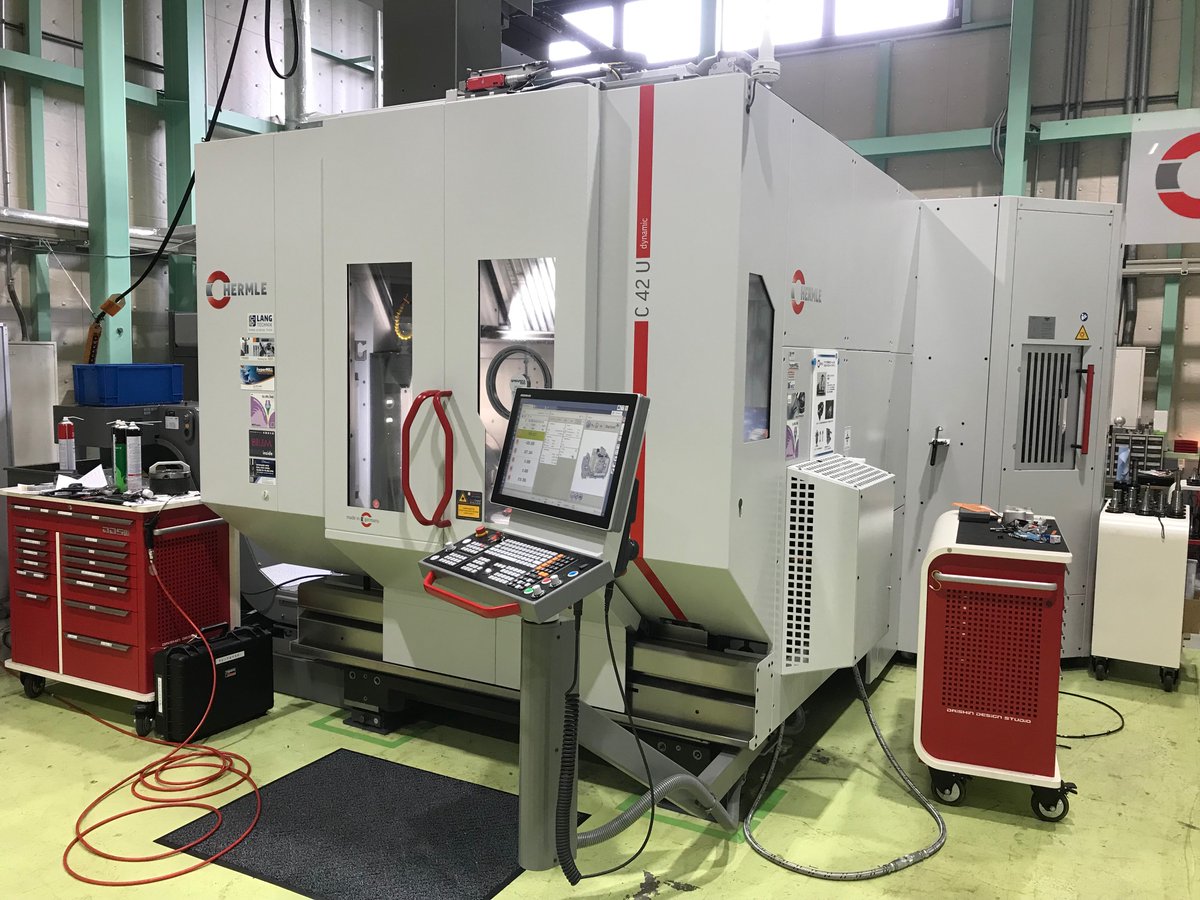 愛知産業@相模原ショールーム
　ハームレC42
     今年は9月にドイツのハノーバーでEMOが開催されます。
     それに伴い愛知産業で見学ツアーを企画致します。
　  近々ご案内させて頂きます。