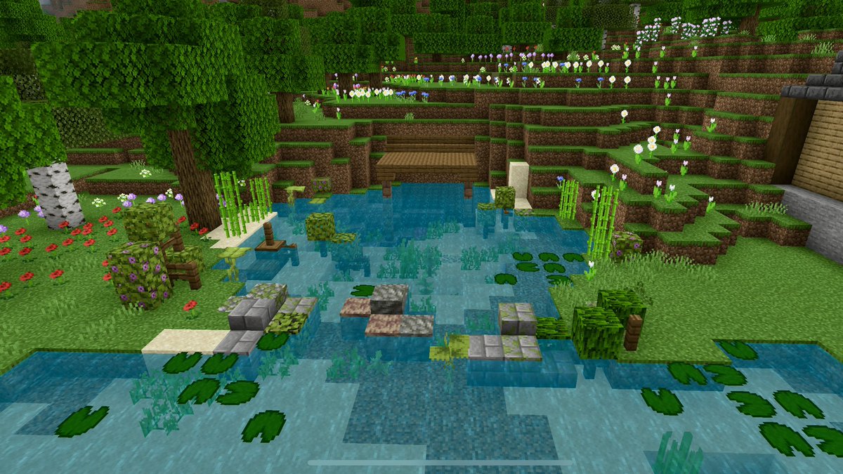 CBr2F2's tweet photo. A small pond

#Minecraft #Minecraftbuilds #minecraft建築コミュ https://t.co/UB8kcUgcTM