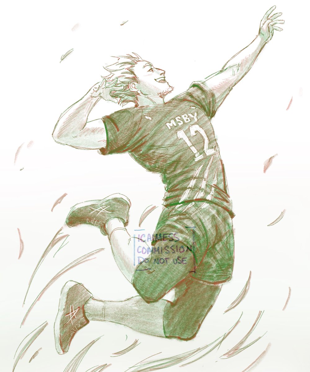 icaimess's tweet image. did somebody say goatee? #haikyuu #ハイキュー