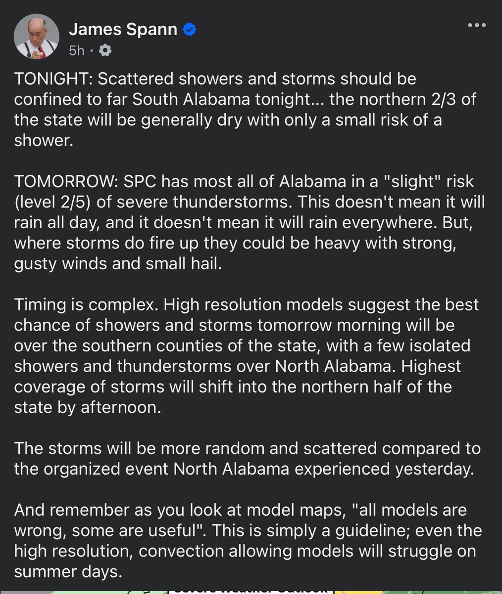 James Spann tweet media