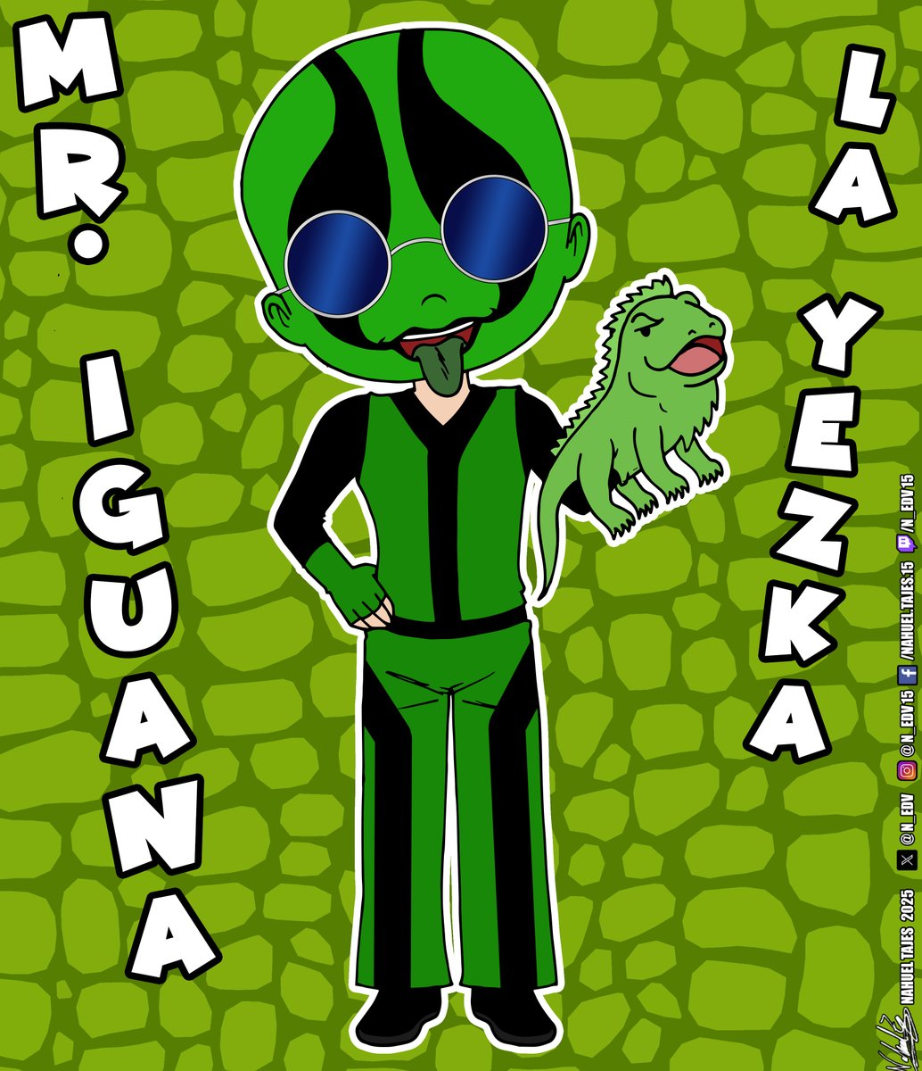Nahuel Tajes (@n_edv) on Twitter photo Mr. Iguana y La Yezka
<a href="/MrIguana/">Mr. Iguana</a>
#ElReptilFino #PóngaseVerde #MrIguana #yezka #aaa #wwe #nxt #WorldsCollide Mr. Iguana y La Yezka
<a href="/MrIguana/">Mr. Iguana</a>
#ElReptilFino #PóngaseVerde #MrIguana #yezka #aaa #wwe #nxt #WorldsCollide