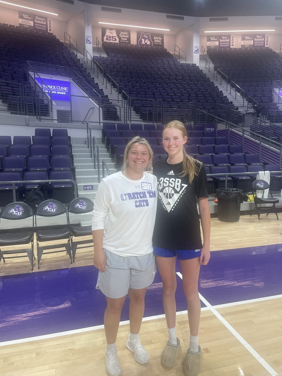 Wynn Thorne (@wynnthorne1) on Twitter photo Had fun at <a href="/ACUWBB/">ACU Women’s Basketball</a> Elite camp today. Thanks for recognizing me as an MVP! See y’all at TABC! <a href="/coachgoodenough/">Julie Goodenough</a> <a href="/CoachTV_acu/">Tatum Veitenheimer</a>
<a href="/_coachyak/">Yannick Denson</a>
<a href="/CoachCG_ACU/">Chris Garcia</a>
<a href="/SW_Select3SSB/">SWSelect3SSB</a> <a href="/coach_clark512/">JC</a> <a href="/Khensle/">CoachKT</a> <a href="/MikeAduddell/">Michael ⚡️</a> <a href="/WestlakeWBB/">Westlake Girls Basketball</a> Had fun at <a href="/ACUWBB/">ACU Women’s Basketball</a> Elite camp today. Thanks for recognizing me as an MVP! See y’all at TABC! <a href="/coachgoodenough/">Julie Goodenough</a> <a href="/CoachTV_acu/">Tatum Veitenheimer</a>
<a href="/_coachyak/">Yannick Denson</a>
<a href="/CoachCG_ACU/">Chris Garcia</a>
<a href="/SW_Select3SSB/">SWSelect3SSB</a> <a href="/coach_clark512/">JC</a> <a href="/Khensle/">CoachKT</a> <a href="/MikeAduddell/">Michael ⚡️</a> <a href="/WestlakeWBB/">Westlake Girls Basketball</a>