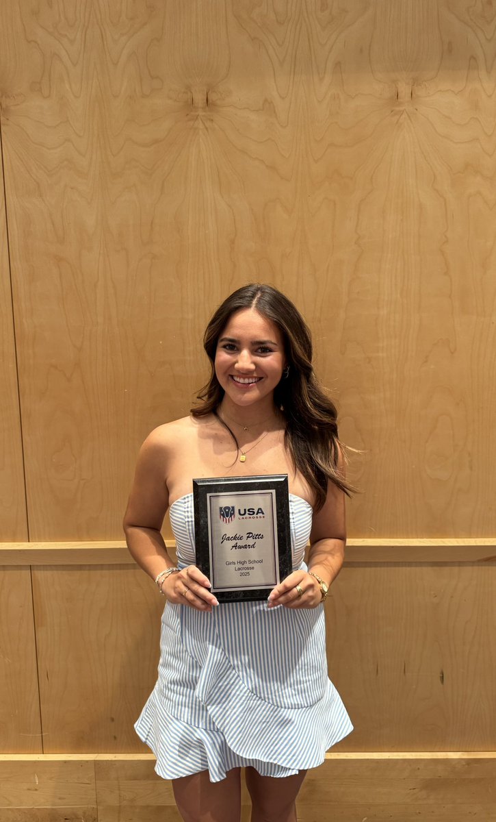 Congratulations to our Jackie Pitts recipient, Jada Chenitz,  from <a href="/BlakeGirlsLax1/">Blake Girls Lacrosse</a>