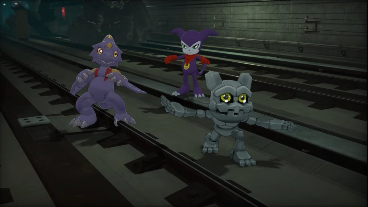 Has there been any talk as to why this trio that is also made up of vaccine-virus-data #Digimon was shown together in the new trailer? #DigimonTimeStranger #DigimonStory #TimeStranger #DigimonStoryTimeStranger