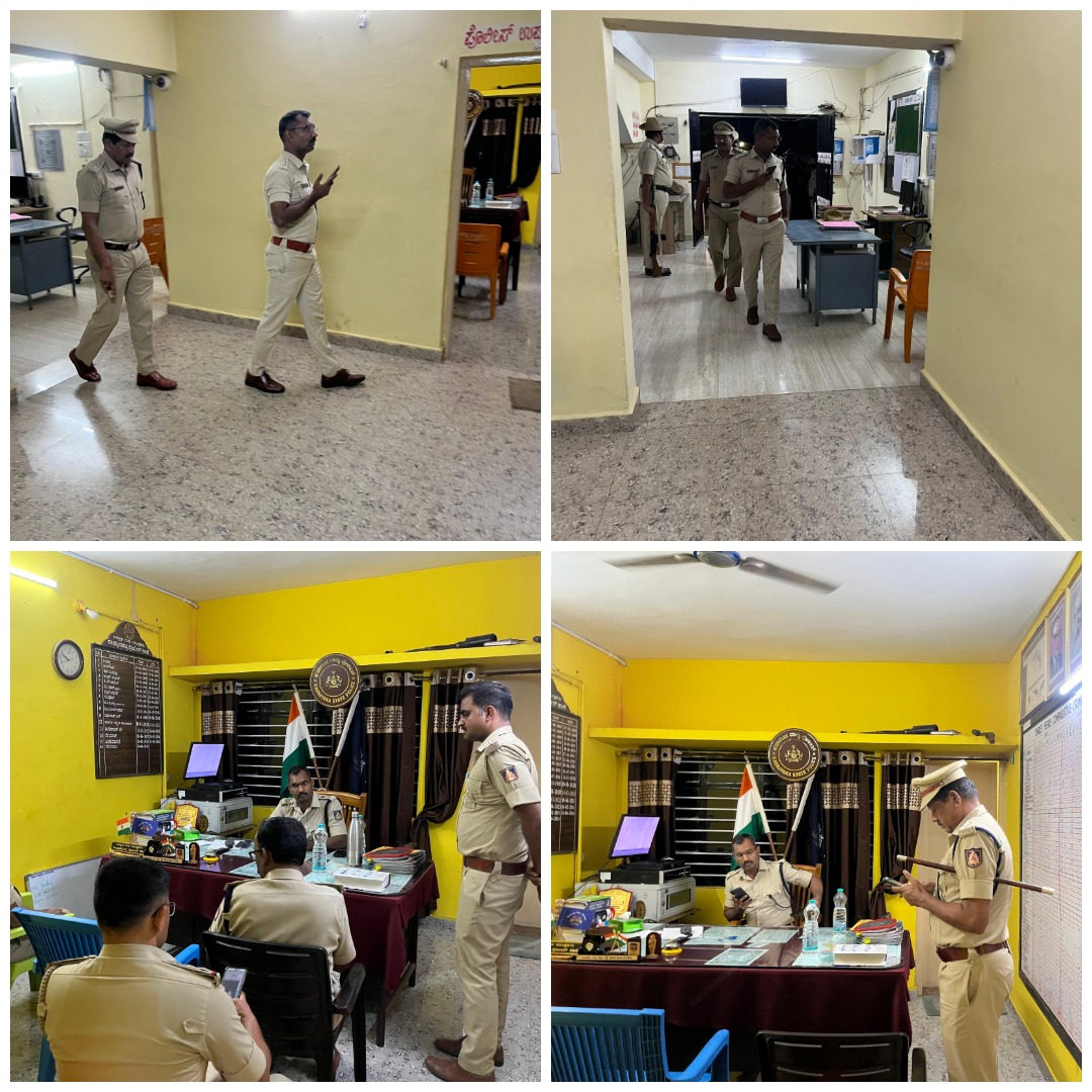 ನಾಯಕನಹಟ್ಟಿ  ಪೊಲೀಸ್ ಠಾಣೆಯ ಮೊ.ನಂ.76/2025 ರ ಪ್ರಕರಣಕ್ಕೆ ಸಂಬಂಧಿಸಿದಂತೆ ಮಾನ್ಯ ಪೊಲೀಸ್ ಅಧೀಕ್ಷಕರಾದ ಶ್ರೀ ರಂಜಿತ್ ಕುಮಾರ್ ಬಂಡಾರು ಐ.ಪಿ.ಎಸ್ ರವರು ಪೊಲೀಸ್ ಠಾಣೆಗೆ ಭೇಟಿ ನೀಡಿ ಅಧಿಕಾರಿಗಳೊಂದಿಗೆ ಚರ್ಚಿಸಿದರು ಹಾಗೂ ತನಿಖಾಧಿಕಾರಿಗಳಿಗೆ ಸೂಕ್ತ ಸಲಹೆ ಸೂಚನೆಗಳನ್ನು ನೀಡಿದರು.
<a href="/DgpKarnataka/">DGP KARNATAKA</a> <a href="/igperdvg/">IGPER</a>