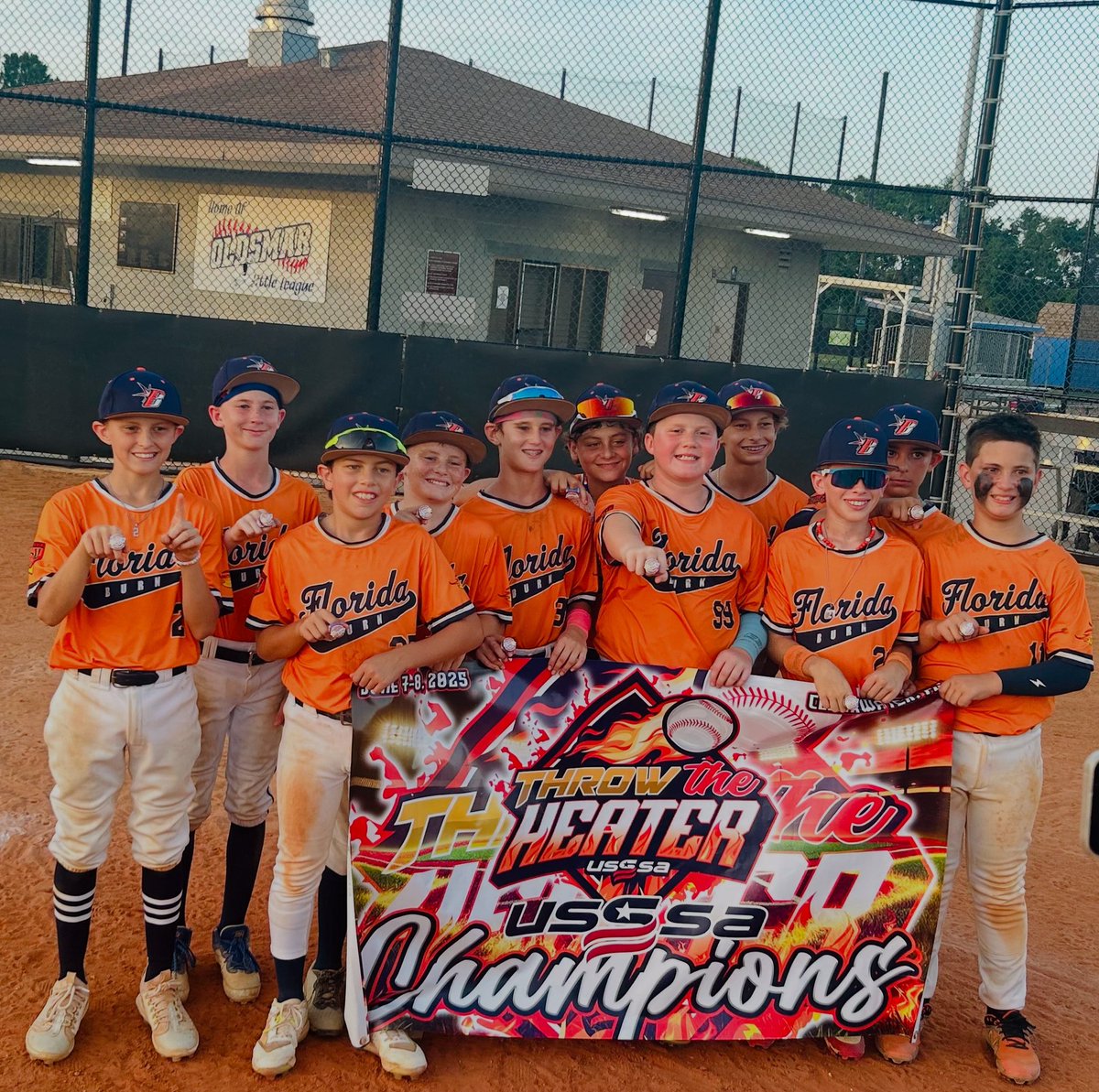 Florida Burn Tampa (@flburntampa) on Twitter photo Congratulations to our 11U Platinum Team, champions of the <a href="/flusssabaseball/">I heart Baseball</a> Throw The Heater Tournament! Congratulations to our 11U Platinum Team, champions of the <a href="/flusssabaseball/">I heart Baseball</a> Throw The Heater Tournament!