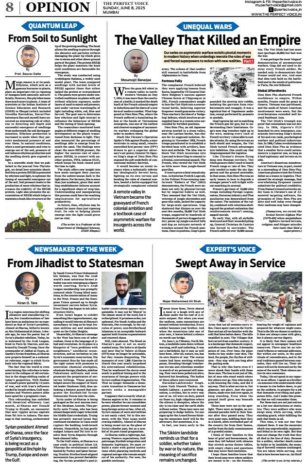 theperfectvoice.in (@perfectvoice_in) on Twitter photo Scientists at <a href="/iiserbhopal/">IISER Bhopal</a> <a href="/NevedhaR/">Nevedha Ravindran</a>, K. Venkateswara Rao & Dr. Sourav Datta have uncovered a critical role of ethylene in detecting soil depth and successful emergence of seedlings from underneath the soil during germination.<a href="/ShoumojitB/">Shoumojit Banerjee</a> <a href="/kirantare/">Kiran D Tare</a>
theperfectvoice.in/post/from-soil… Scientists at <a href="/iiserbhopal/">IISER Bhopal</a> <a href="/NevedhaR/">Nevedha Ravindran</a>, K. Venkateswara Rao & Dr. Sourav Datta have uncovered a critical role of ethylene in detecting soil depth and successful emergence of seedlings from underneath the soil during germination.<a href="/ShoumojitB/">Shoumojit Banerjee</a> <a href="/kirantare/">Kiran D Tare</a>
theperfectvoice.in/post/from-soil…