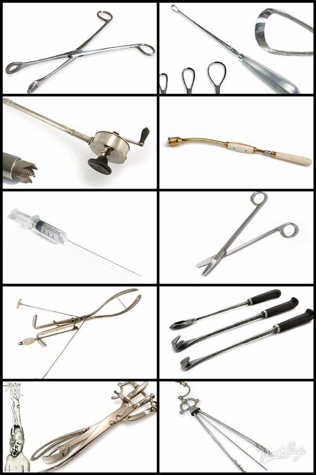 Estas son las armas con las que se comete el genocidio moderno: el aborto.